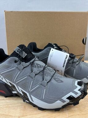 Salomon Speed Cross 6 Running Trail Hiking Shoes, Men’s 9 - Brand New